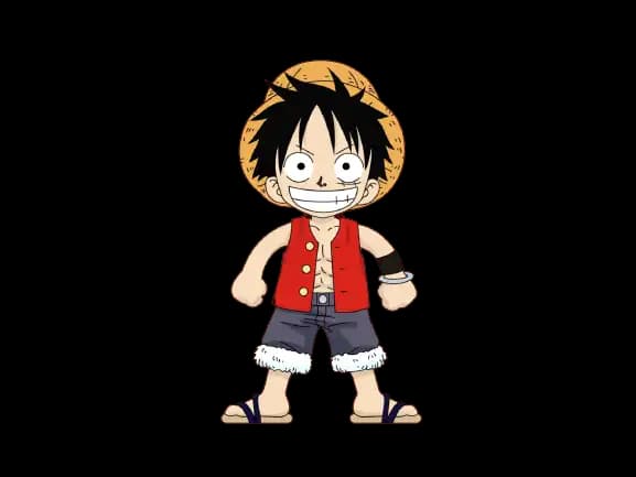 Luffy,Ace and Sabo when they were children are playing. They are one piece characters